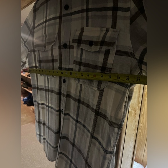 H&M Heavyweight Flannel Overshirt - Picture 4 of 5